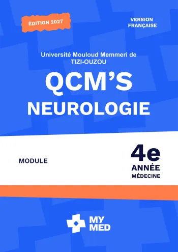 QCM classé – Neurologie – 4e année