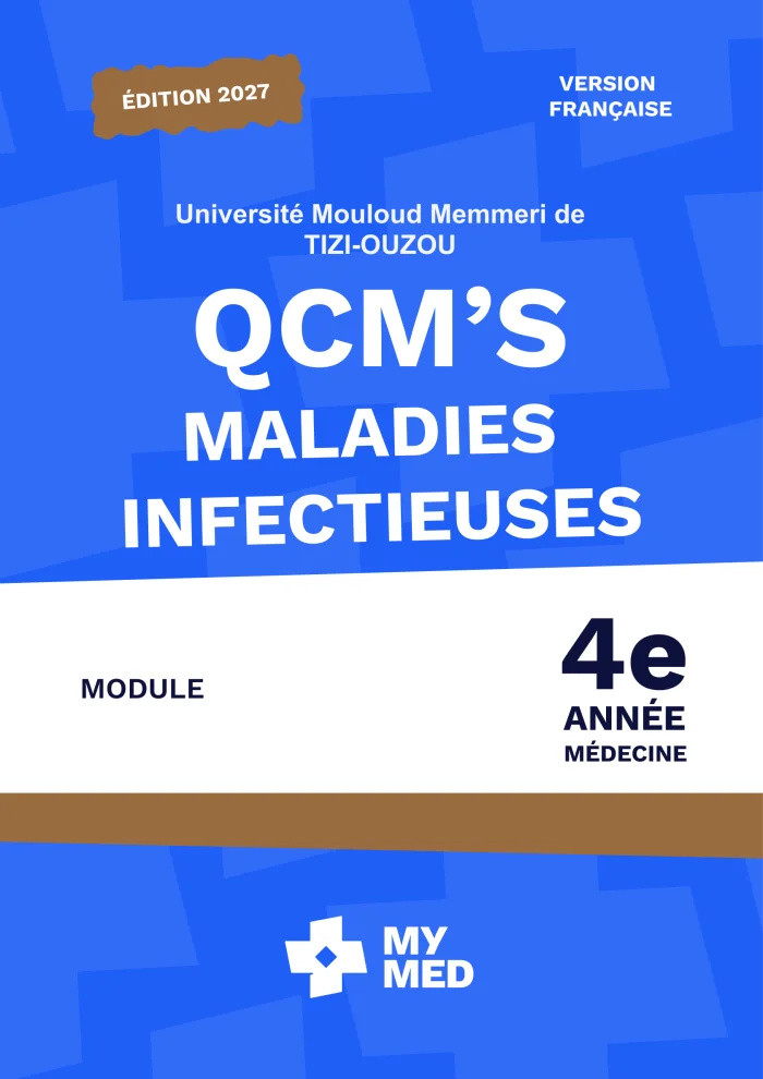 QCM classé – Maladies infectieuses – 4e année