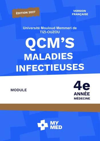 QCM classé – Maladies infectieuses – 4e année