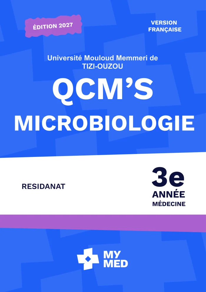 QCM classés – Microbiologie-Virologie – 3e année de médecine