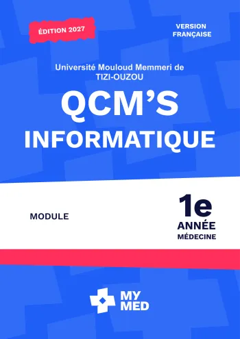Qcms Classées - Informatique - 1ère Année Médecine - Tizi Ouzou