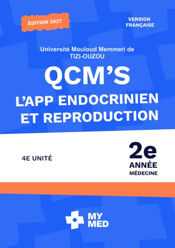 QCM classés – L’appareil endocrinien et la reproduction – 2e année de médecine