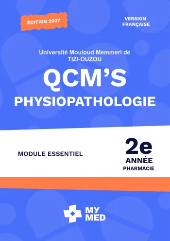 QCM classés – Physiopathologie – 2e année pharmacie