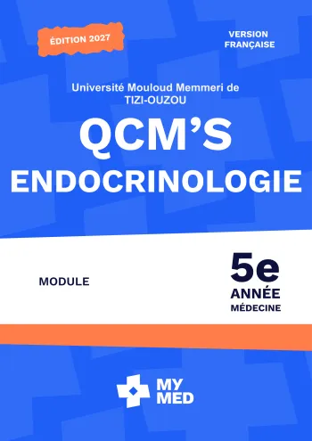 QCM classés – Endocrinologie – 5e année médecine